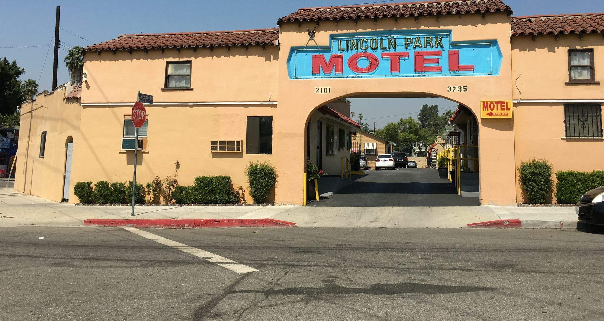 Lincoln Park Motel Los Angeles Exteriör bild